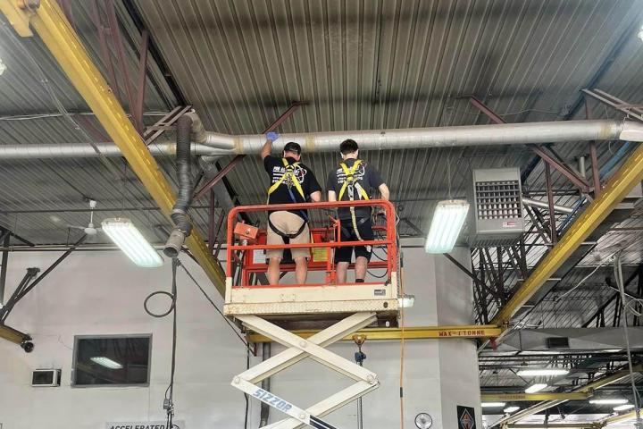 Nettoyage de structure d'acier Sherbrooke