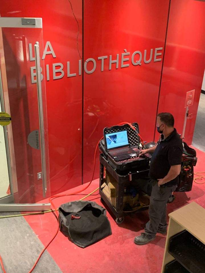 Inspection robotisée Sherbrooke