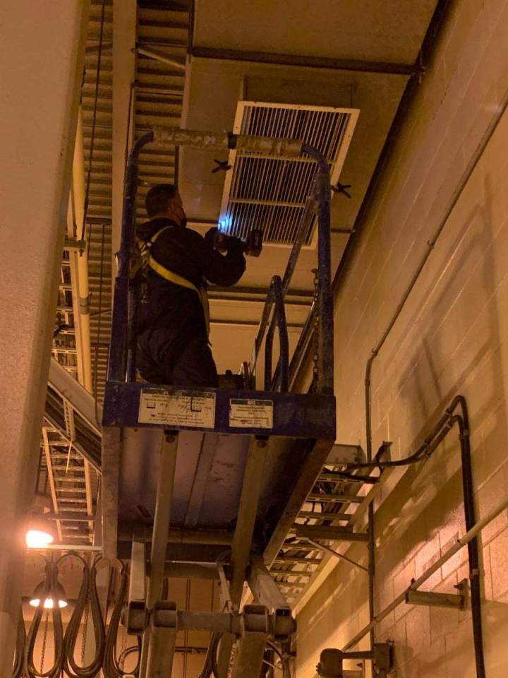 Nettoyage de conduit d'échange d'air Sherbrooke